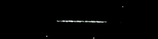 Processed fireball image