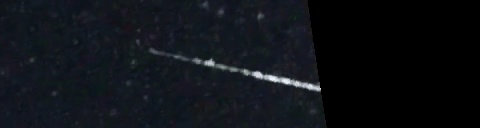 Unprocessed fireball image