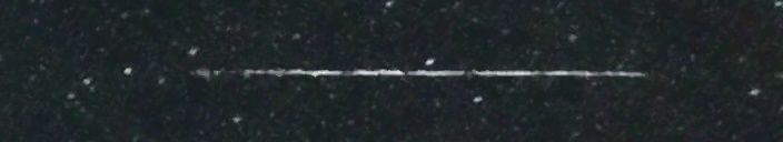 Unprocessed fireball image