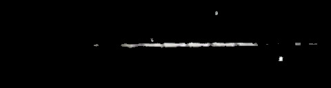 Processed fireball image