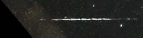 Unprocessed fireball image