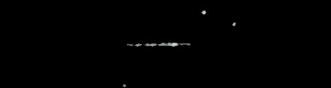 Processed fireball image