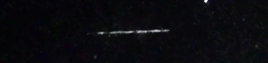 Unprocessed fireball image