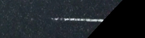 Unprocessed fireball image