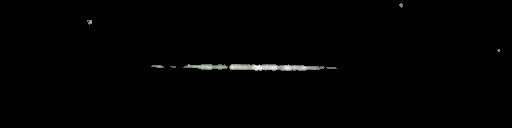 Processed fireball image