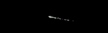 Processed fireball image