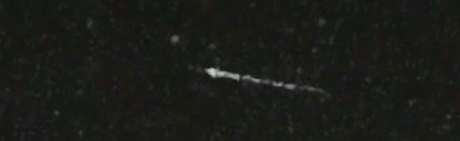 Unprocessed fireball image