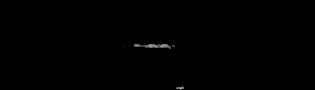 Processed fireball image