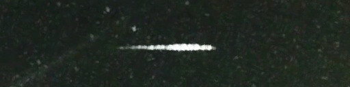 Unprocessed fireball image