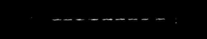 Processed fireball image