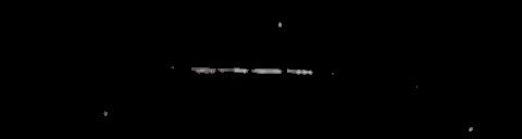 Processed fireball image