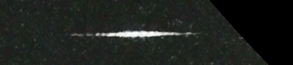 Unprocessed fireball image