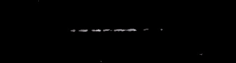 Processed fireball image