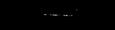 Processed fireball image