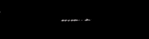 Processed fireball image