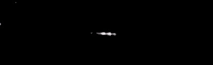 Processed fireball image