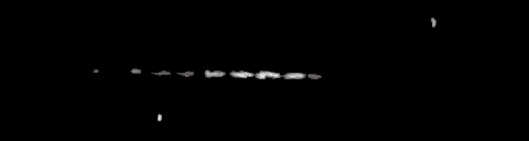 Processed fireball image