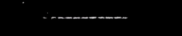 Processed fireball image