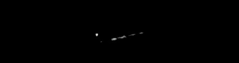 Processed fireball image