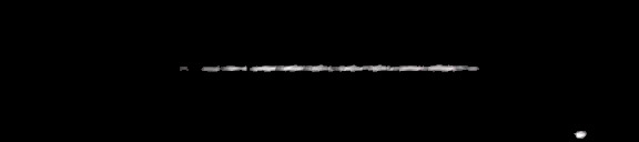 Processed fireball image