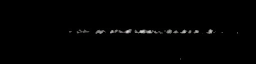 Processed fireball image