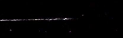 Unprocessed fireball image