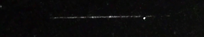 Unprocessed fireball image