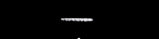 Processed fireball image