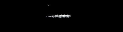 Processed fireball image