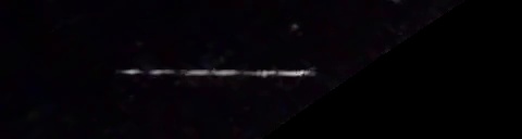 Unprocessed fireball image