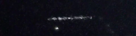 Unprocessed fireball image