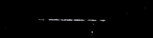 Processed fireball image