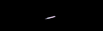 Processed fireball image