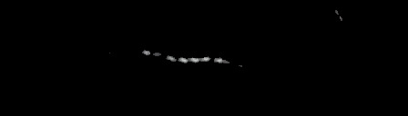 Processed fireball image