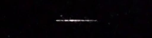 Unprocessed fireball image