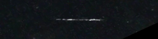 Unprocessed fireball image