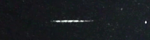 Unprocessed fireball image