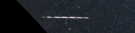 Unprocessed fireball image