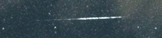 Unprocessed fireball image