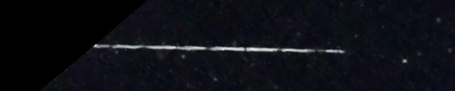 Unprocessed fireball image