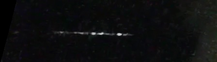 Unprocessed fireball image