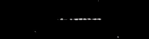 Processed fireball image