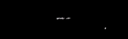 Processed fireball image