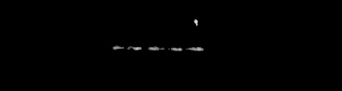 Processed fireball image