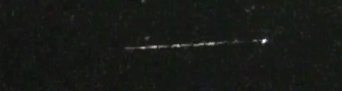 Unprocessed fireball image