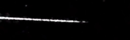 Unprocessed fireball image