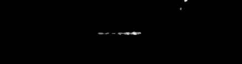 Processed fireball image