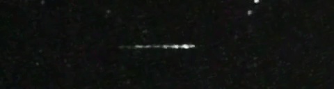 Unprocessed fireball image