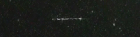 Unprocessed fireball image