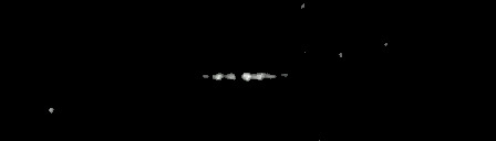 Processed fireball image